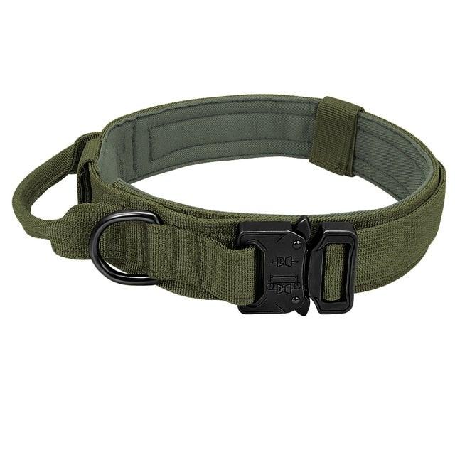 Military Tactical Dog Collar with Control Handle - Smart Shoppers Deal