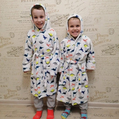 Boys and girls Flannel pajamas/Rob for Winter - Sleepwear/Robe - Smart Shoppers Deal