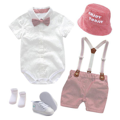 Pure Cotton Baby Boys Clothing Set - Summer Style-2022 - Smart Shoppers Deal