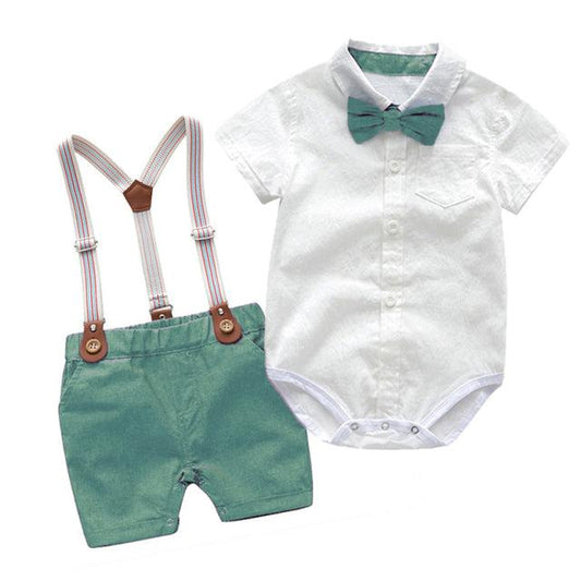 Pure Cotton Baby Boys Clothing Set - Summer Style-2022 - Smart Shoppers Deal