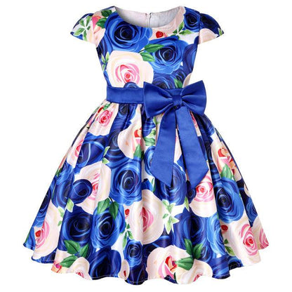 Flower Elegant Causal Princess Party Dresses for Baby Girl - Smart Shoppers Deal