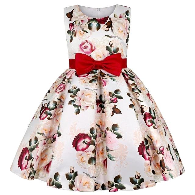 Flower Elegant Causal Princess Party Dresses for Baby Girl - Smart Shoppers Deal