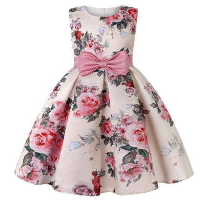 Flower Elegant Causal Princess Party Dresses for Baby Girl - Smart Shoppers Deal