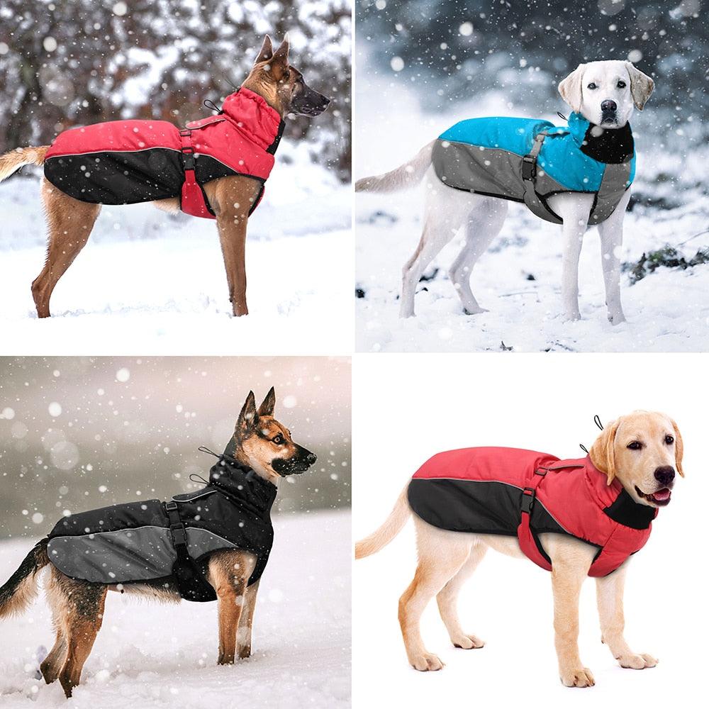 Waterproof Warm Dog Coat / Jacket - Medium to Large Dogs - Smart Shoppers Deal