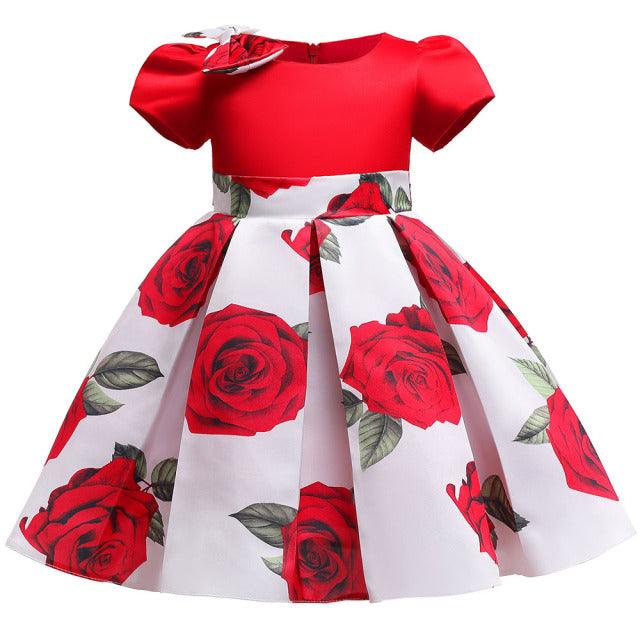 Flower Elegant Causal Princess Party Dresses for Baby Girl - Smart Shoppers Deal